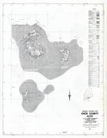 Knox County - Section 22 - Matinicus Isle, Criehaven, Seal Island, Isle Au Haut, Penobscot, Vinalhaven, Maine State Atlas 1961 to 1964 Highway Maps